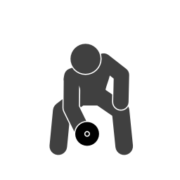 Concentration Curl - Starting position